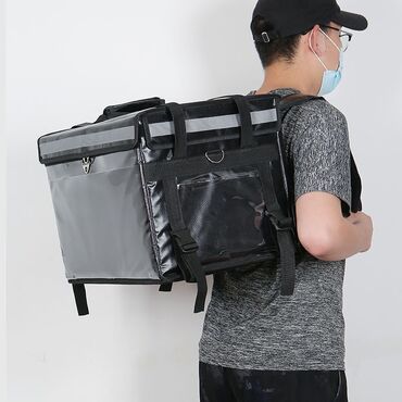 Рюкзаки: Термо сумка для доставки для отдыха Качество материала: ткань