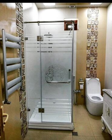 Duş kabinaları, arakəsmələr: Hamam aksesuarları, dolab, vanna,cambalkon,  kabin, arakesme ve — 5