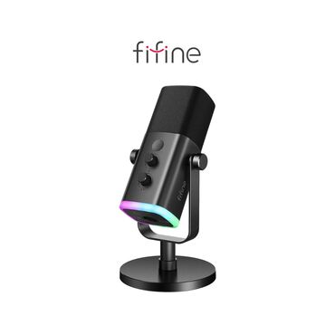 муз колонки: Микрофон Fifine AM8 с кардиоидной диаграммой направленности четко