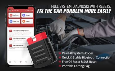 Alati za automobile: MUCAR BT200 Pro Full System OBD2 Auto Dijagnostika 1 godina — 5