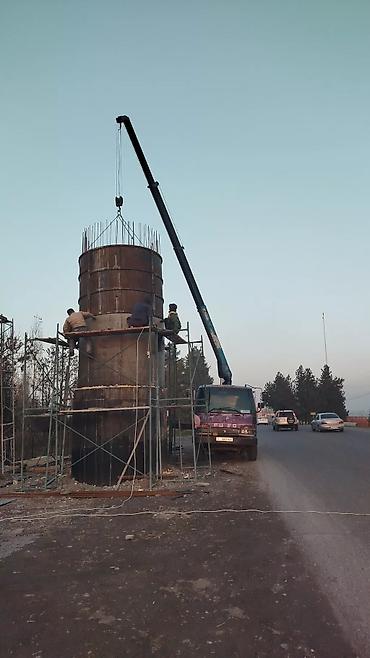 70 200: Услуги автокрана-манипулятора (Fuso), г. Ош - Подъем и монтаж грузов — 3