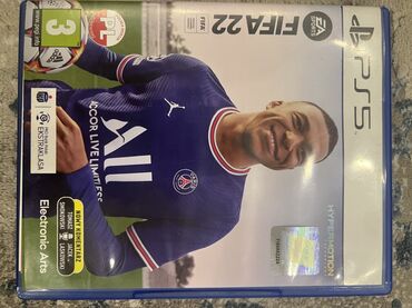 купить диски на сони плейстейшен 4: Видеоигра FIFA 22 для игровой консоли PlayStation 5. Обложка диска