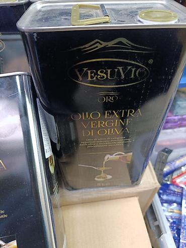 для консервации: Оливковое масло Extra Virgin Yesuvio ORO, 5 л - Холодный отжим — 3