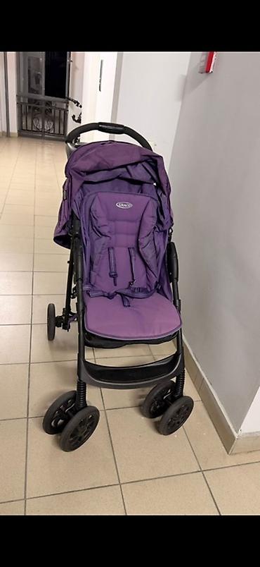 коляска graco: Прогулочная коляска Graco, фиолетовая - Тип: прогулочная, складная — 1