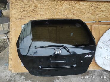 дверь ist: Комплект дверей Honda 2002 г., Б/у, цвет - Черный,Оригинал