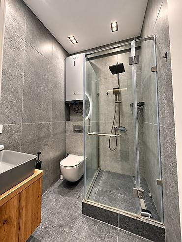 Продажа квартир: 1 комната, 45 м², Боконбаева/Уметалиева Элитка, 5 этаж, Дизайнерский ремонт — 8
