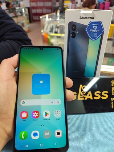 малинкий телефон: Samsung Galaxy A06, Колдонулган, 128 ГБ, 2 SIM