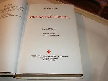 bracne vode: Kritika moći suđenja Imanuel KantFilozofska bibliotekaBigz Beograd — 3