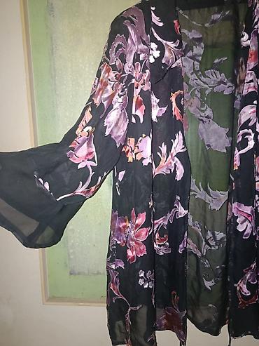 Lagan ženski kimono/košulja od prozračnog šifona. - Materijal: tanak