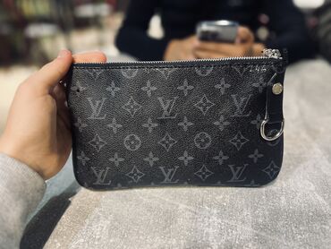 брендовые кошельки: Барсетка, Louis Vuitton, Материалы: Эко булгаары, Жаңы