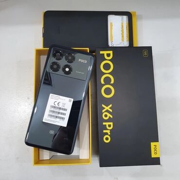 Poco: Poco X6 Pro 5G, 512 ГБ, цвет - Черный, 2 SIM