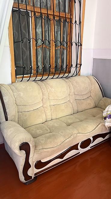 mebel divan kreslo: İşlenmiş Divan ve 2 eded kreslodur keyfiyyetce dözümlü ve yumşaq — 3