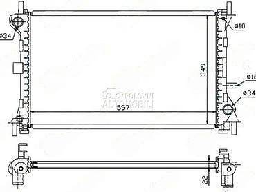 Glave motora: VENTILATOR SA ELEKTRONIKOM ZA FORD FOCUS OD 2004. DO 2008. GOD. | — 20