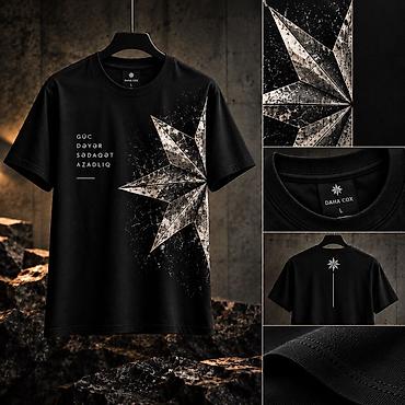 hv8 ultra max: 🖤 Qara Premium T-shirt — «SÖZ QƏDƏR DƏYƏRLİ» Fərqli üslub. Güclü — 3