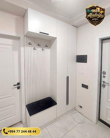 Dolablar: Yeni, 2 qapılı, Güzgülü, Rəngli, Açılan, Düz dolab — 3