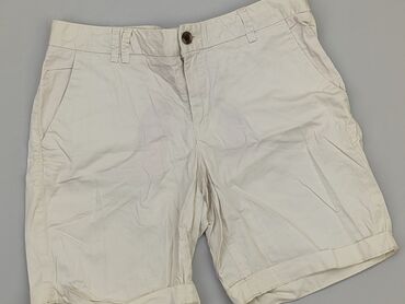 białe bluzki z krótkim rękawem damskie: Krótkie Spodenki Damskie, H&M, M, stan - Dobry