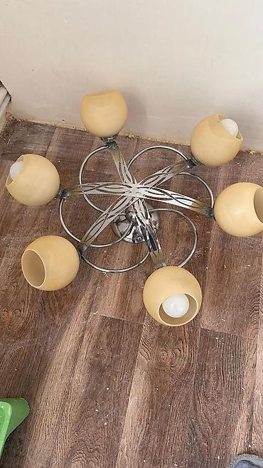 lüst: Çılçıraq, 10 və daha çox lampa, Metal — 1