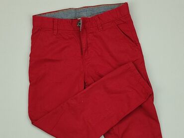 spodnie eko skóra wysoki stan sinsay: Spodnie materiałowe, H&M, 4-5 lat, 104/110, stan - Dobry