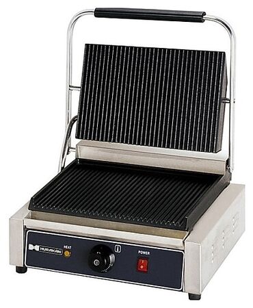 гамбургер оборудование: Прижимной гриль Hurakan HKN-PE34R предназначен для обжаривания стейков