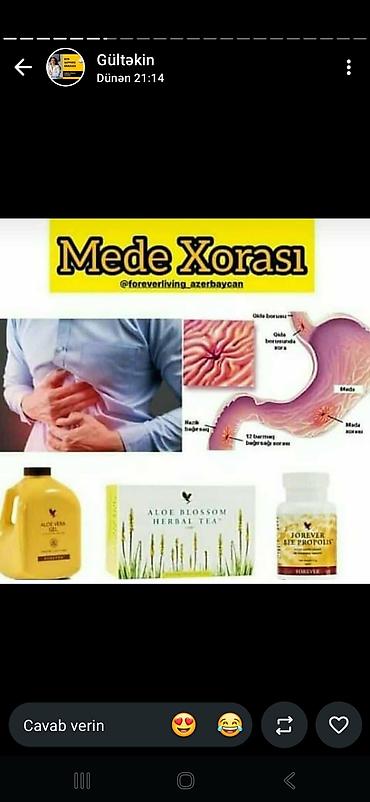 Витамины и БАДы: Məhsul: Forever Living Wellness məhsulları və ətir seçimi 1) Həzm və — 3