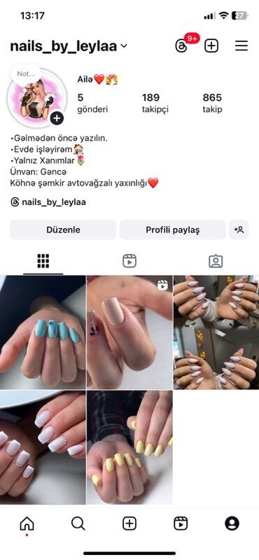evde online: Dırnaq ustası tələb olunur, Fiks edilmiş ödəniş, 6 ildən artıq təcrübə, Rəsmi işədüzəltmə