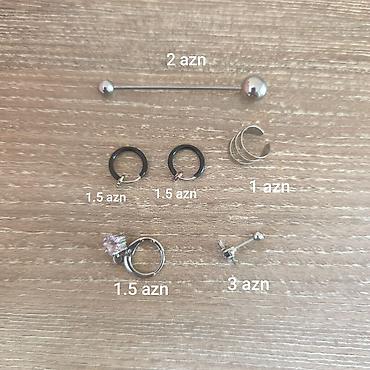 Sırğalar: Различные аксессуары (серьги, браслеты, кулоны, цепи на шею, цепь на — 1