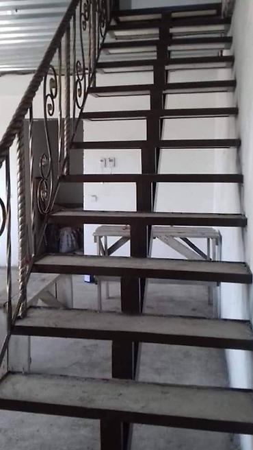 Сварка: Изделия из нержавейки: Перила, Лестница, лестница для торгового центра — 9