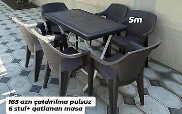Masa və oturacaq dəstləri: Dörd oturacaqlı bu yemək masası dəsti eviniz üçün praktik və cəlbedici -da lalafo.az — 15 Masa və oturacaq dəstləri: Dörd oturacaqlı bu yemək masası dəsti eviniz üçün praktik və cəlbedici — 15