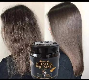 keratin e: 🔥Keratin Sac ucun 🔥Duzlesdirici sac qiranlari temizleyir, hamar ipek — 1