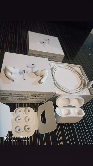 ucuz airpods qiymeti: Yeni Simsiz (Bluetooth) Qulaqcıqlar, Apple, rəng - Ağ