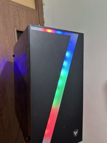 ssd hard disk: Masaüstü kompüter – RGB işıqlı qara Mid-Tower korpus Texniki