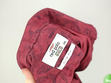 czerwony płaszcz: Red, Koszulа dla mężczyzn, rozmiar 3XL — 4