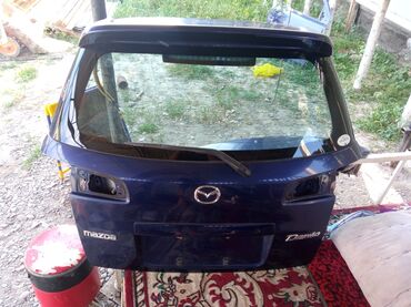 бампер мазда 3: Крышка багажника Mazda Новый, цвет - Синий,Оригинал