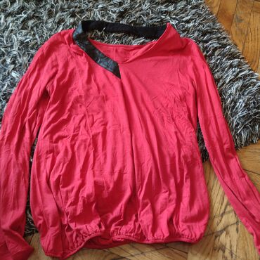 lanena košulja za plažu: S (EU 36), M (EU 38), color - Red