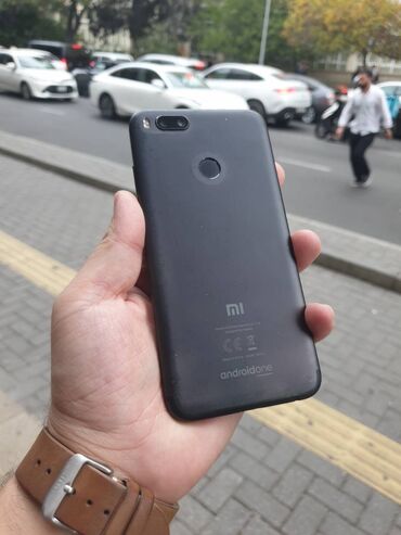 xiaomi adapter: Xiaomi Mi A1, 32 ГБ, цвет - Черный, 
 Гарантия, Отпечаток пальца, Две SIM карты
