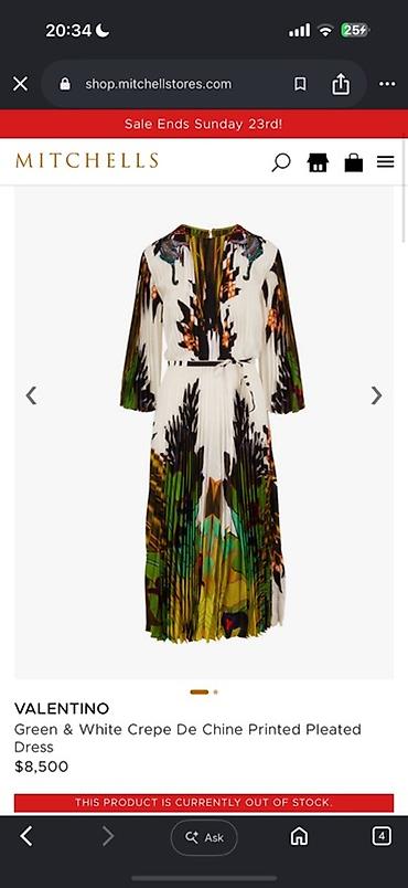 valentino: Ziyafət donu, Maksi, Valentino, M — 9