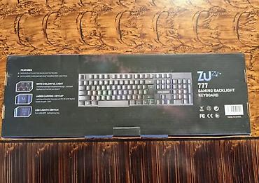 Kompüter aksesuarları: ZU 777 Gaming Backlight Keyboard - Tam ölçülü klaviatura: sayısal — 2