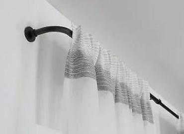 Zavese i draperije: Zavese sa garnišnom – set za prozor - Prozirne zavese od lagane — 10