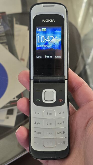 телефон айфрн: Nokia 2760 Flip, Б/у, < 2 ГБ, цвет - Черный, 1 SIM