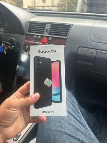 samsunq a24: Samsung Galaxy A24 4G, 128 ГБ, цвет - Черный, Гарантия, Сенсорный, Отпечаток пальца