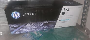 Dəftərlər: HP LaserJet orijinal sərfiyyat materialları - HP 17A Qara Toner