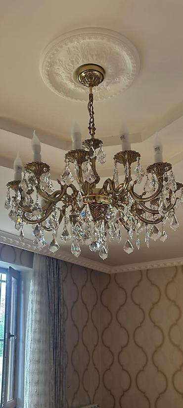 bogema aliram: Çılçıraq, 10 və daha çox lampa, Xrustal — 1