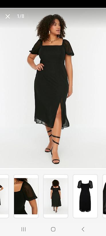 pul kiseleri: Gündəlik don, Maksi, Trendyolmilla, 2XL — 3