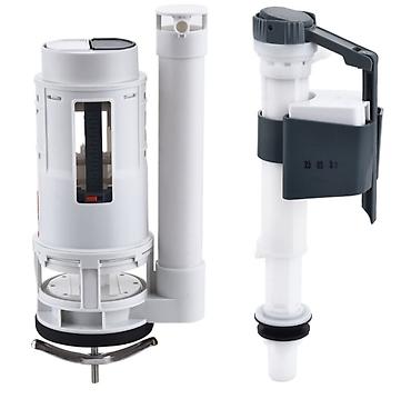 Арматуры для бачка: Представляем полный комплект арматуры для сливного бачка унитаза — 5