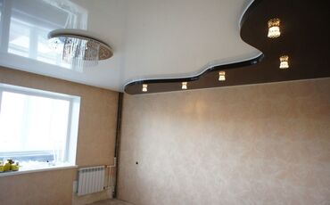 Потолочные работы: Монтаж потолков, Монтаж потолочных плинтусов | Зеркальный, Многоуровневый | Багет Больше 6 лет опыта — 9