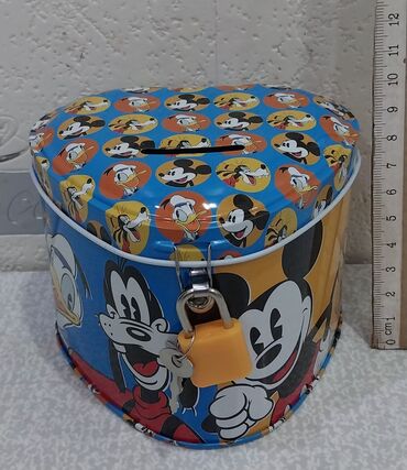 Uşaqlar üçün digər mallar: Pul qabı satılır, təzədir, materialı metaldır. Çox maraqlı görünüşü — 3