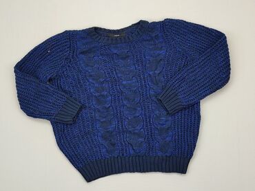 sweterek zimowy: Sweterek, 7 lat, 116-122 cm, stan - Dobry