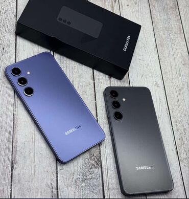 Samsung: Samsung Galaxy S24, 256 GB, rəng - Qara, Zəmanət, Barmaq izi, Face ID