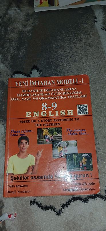Testlər: Məhsul: “Yeni İmtahan Modeli – 1” İngilis dili hazırlıq kitabı (8–9) — 1