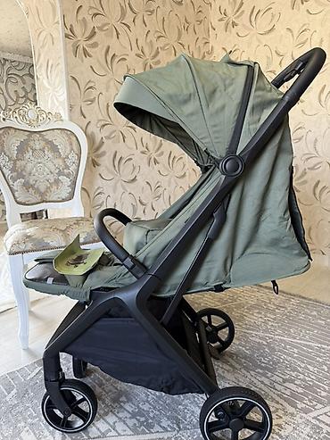 шприц для промывания носа: Прогулочная коляска Baby Stroller, модель S1, цвет хаки - Легкая — 4